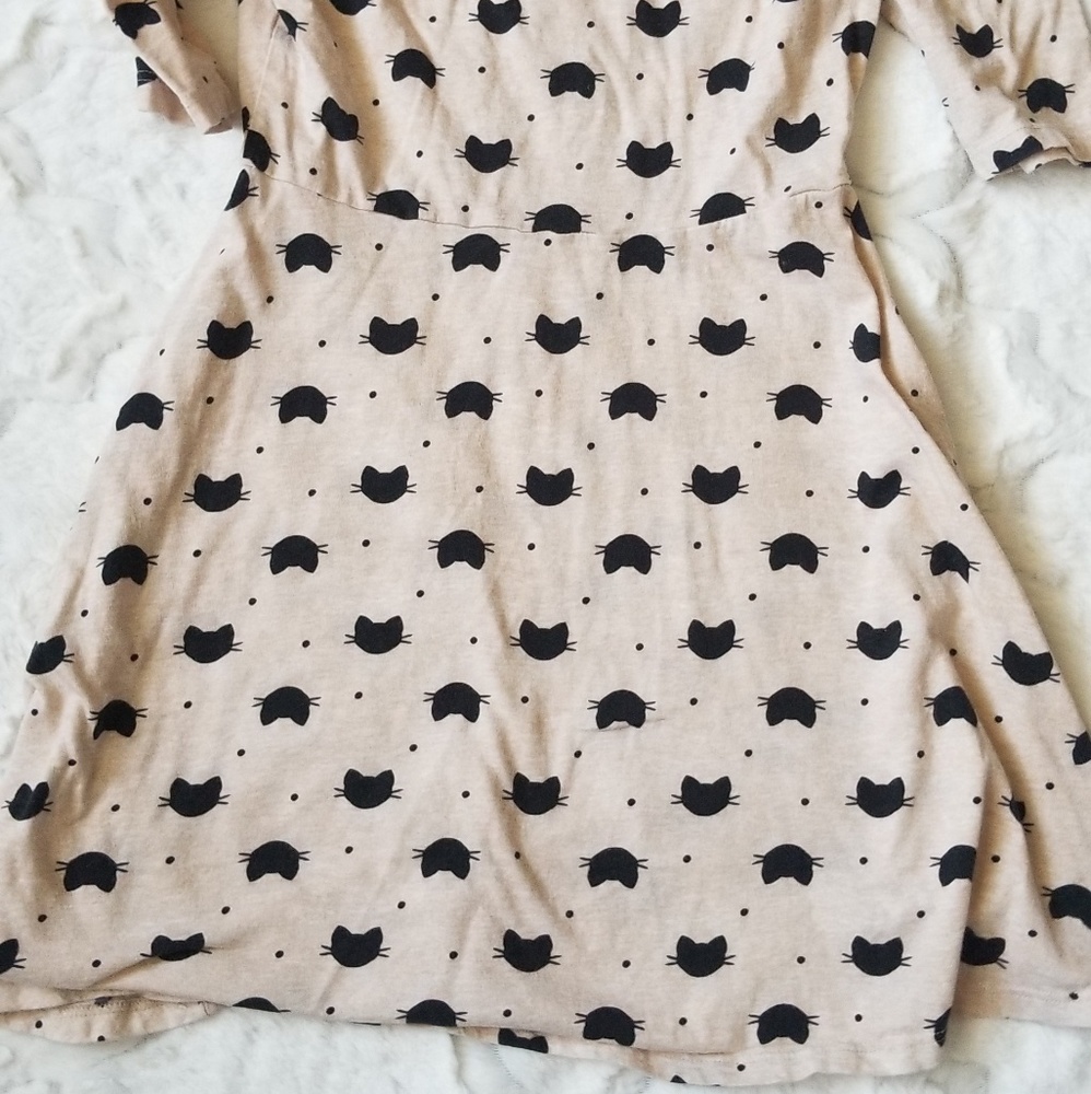 Girls cat dress